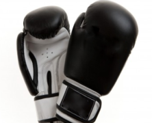 Basic Boxing Gloves Black – Leather